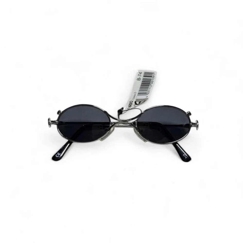 Vintage 90s Hourglass Oval Sunglasses